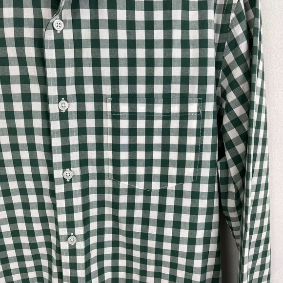 J.CREW Men's Plaid Long Sleeve Button Down T-shirt Size M - Picture 4 of 5